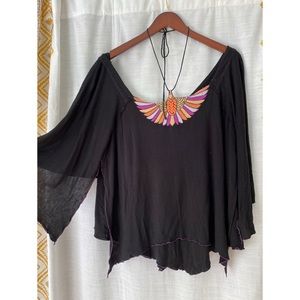 Free people Phoenix flutter sleeve top